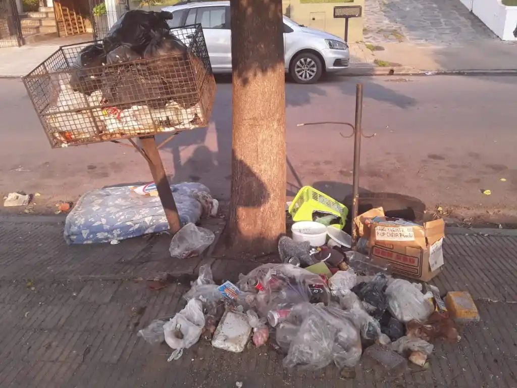 Basura en las calles