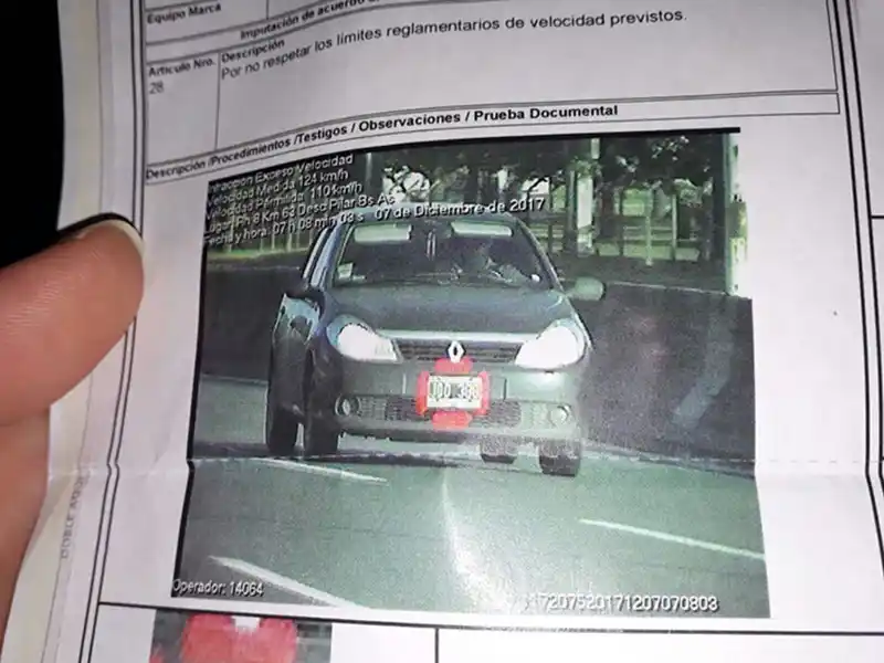 Causa Monos: un auto incautado produce multas en Pilar