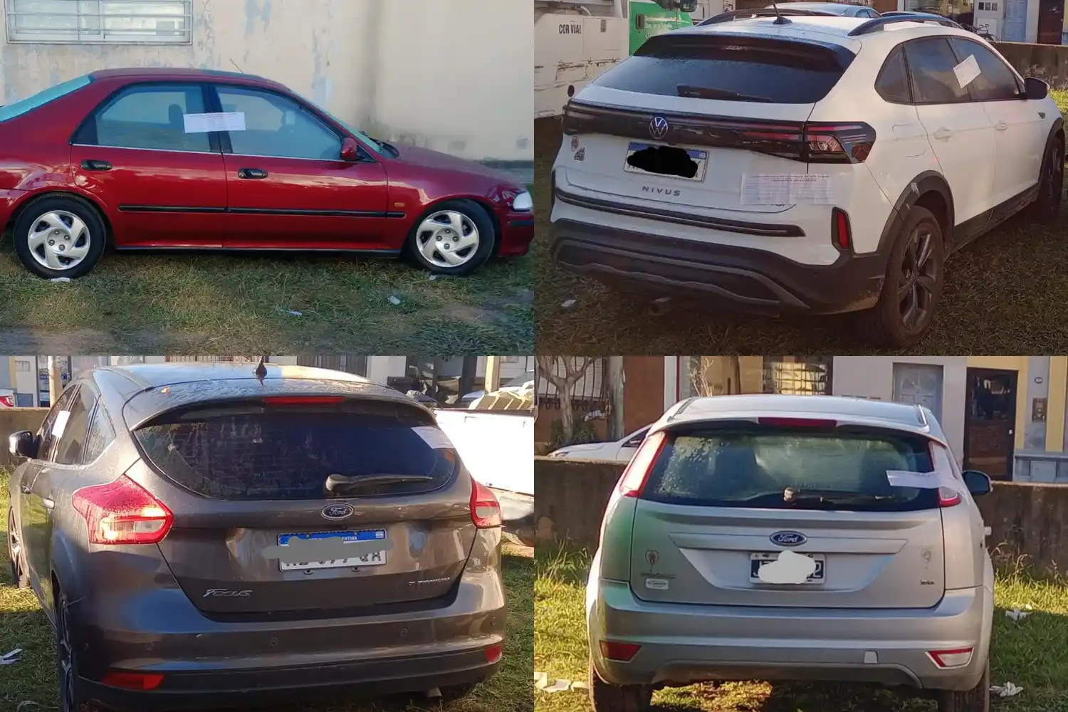 Al menos cuatro automóviles fueron secuestrados por alcoholemia positiva.