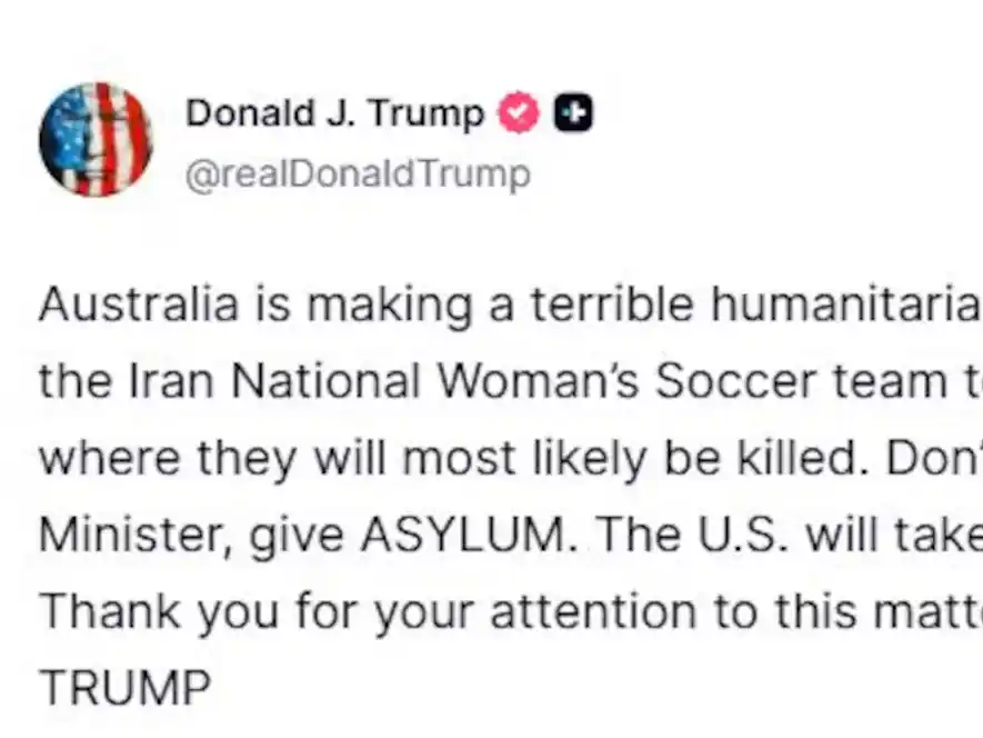 El mensaje de D.Trump.