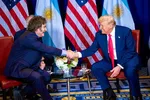 imagen Javier Milei se reunirá con Donald Trump en Nueva York, en medio de la crisis cambiaria