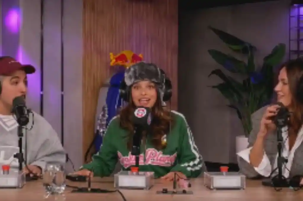 Emilia Mernes visitó Olga