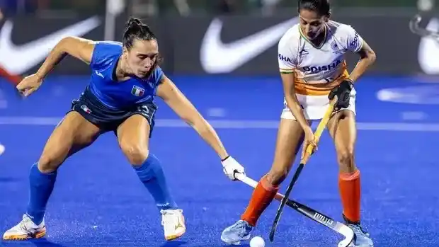 Lunghi, en el partido frente a India.