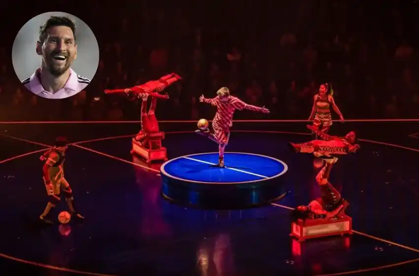 Messi10 Cirque Du Soleil llegará a Rosario en los próximos días