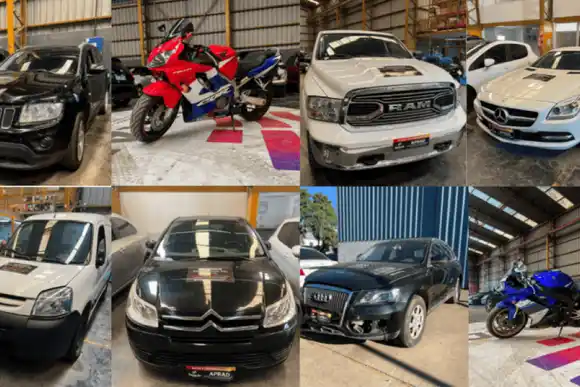 Uno por uno, los vehículos decomisados al delito que se van a subastar: conocé el listado completo