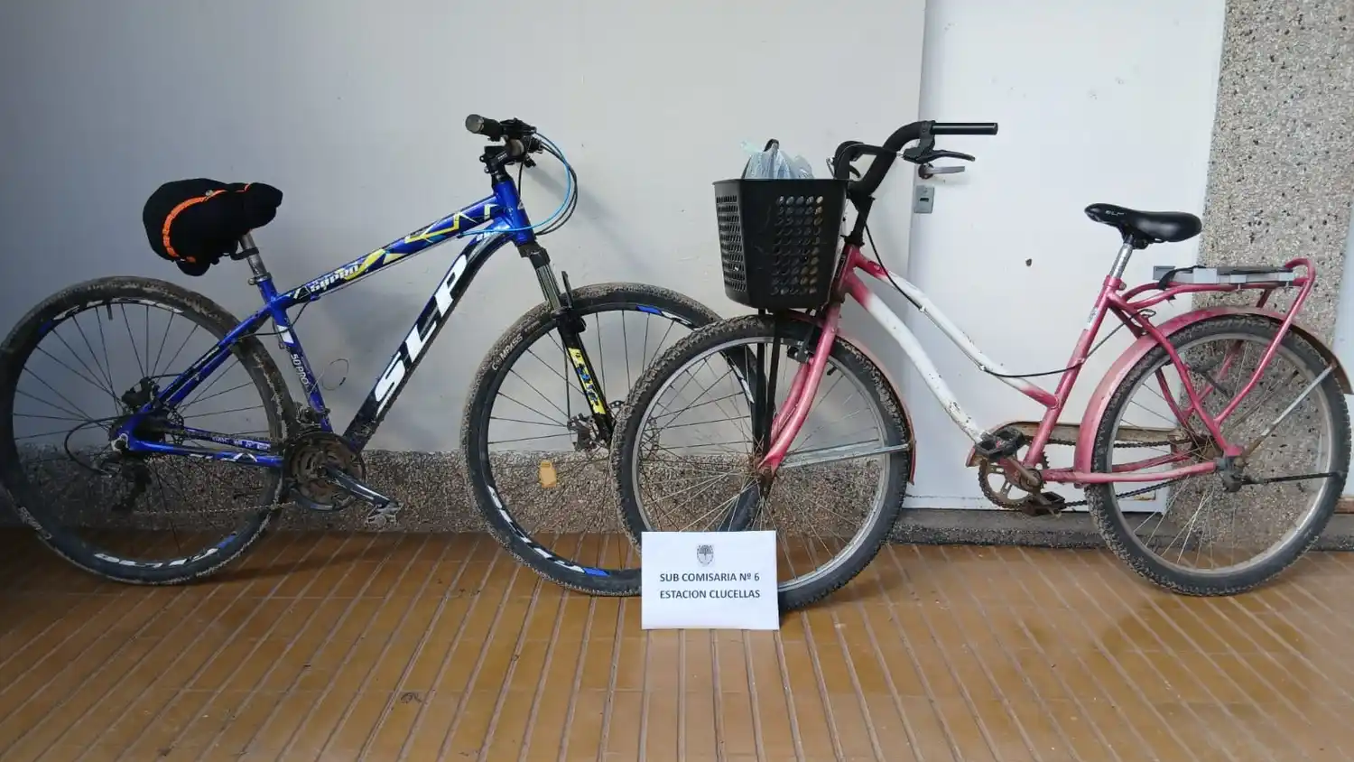 Estación Clucellas: detuvieron a dos hombres y recuperaron bicicletas robadas