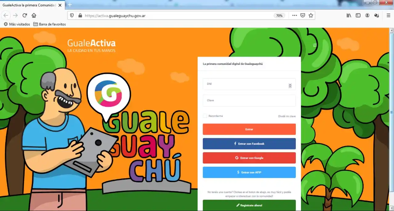 Desde el Municipio habilitaron una plataforma web para realizar trámites