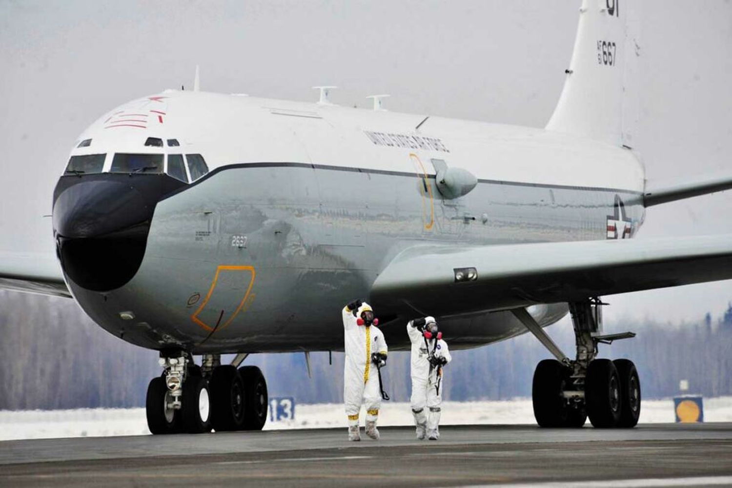 Un Boeing WC-135 Constant Phoenix sobrevoló Sudamérica: ¿Cuál fue la misión del avión?