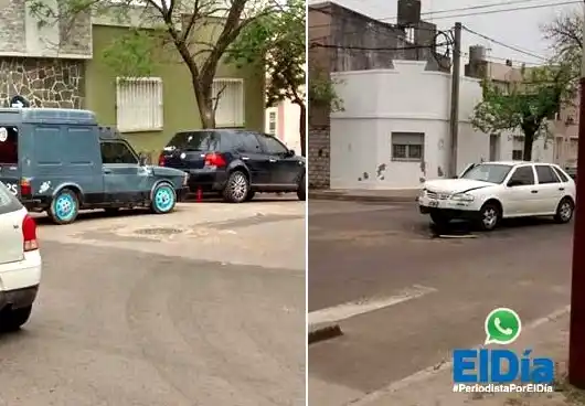 #PeriodistaPorElDía: Choque en Luis N. Palma y Misiones 