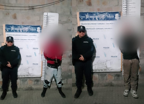 Vecinos retuvieron a dos delicuentes que intentaban abrir un auto