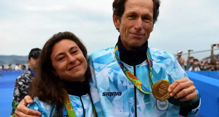 La carta de Santiago Lange a Dante Cittadini y Nicolás Schardgorodsky por el título en el Mundial juvenil de nacra 15