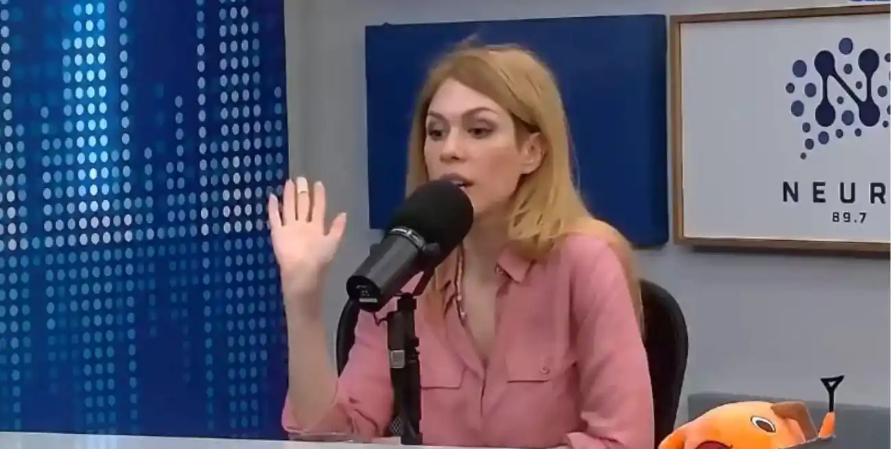 Lilia Lemoine este martes en una entrevista.