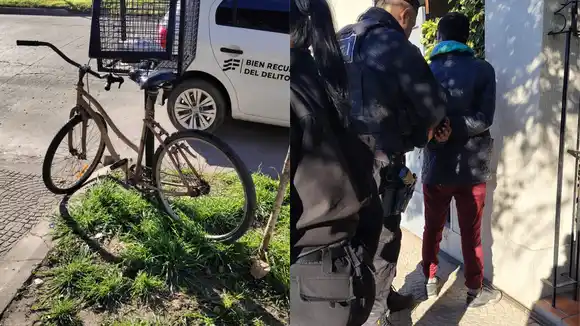 Dejó la bici parada sin candado y, cuando salió, ya no estaba: la robó un chico de 18 años