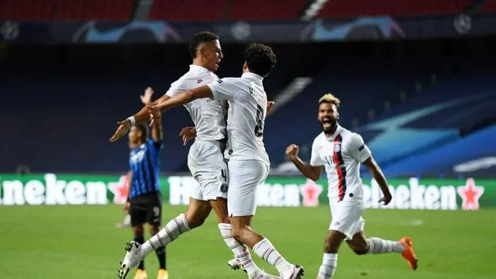 PSG eliminó a Atalanta y está en semis de Champions League