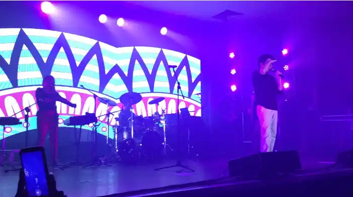 Bacilos cantó con en otrora en Caracas. Foto CL