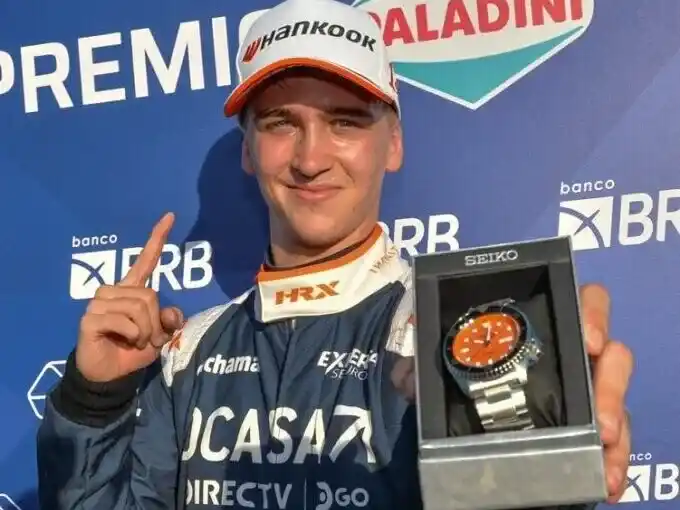 Tiego Pernía dominó la jornada en Curvelo.