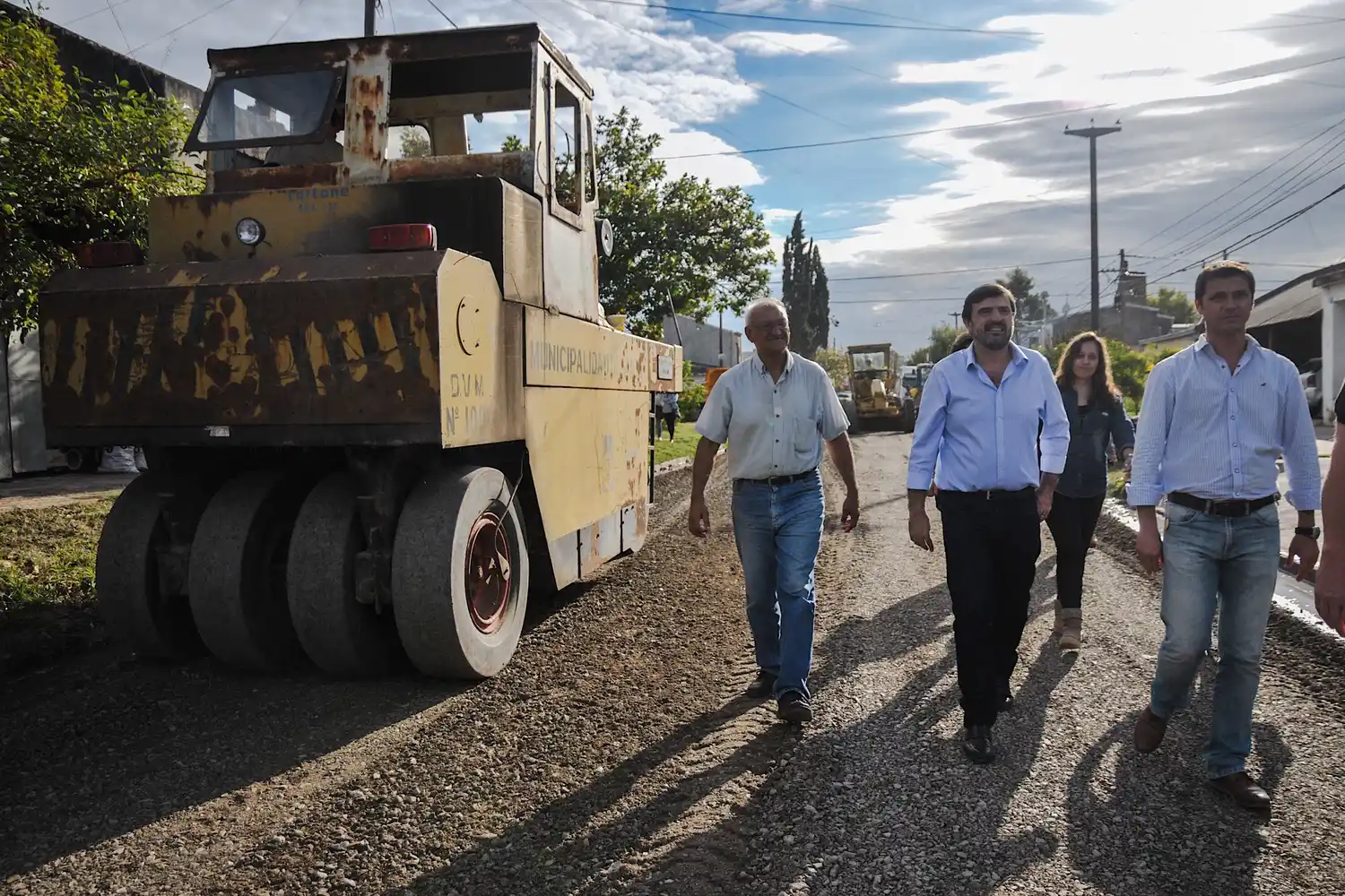 Plan Norte: Continúan las obras de mejorado de calles en barrios de la Ciudad