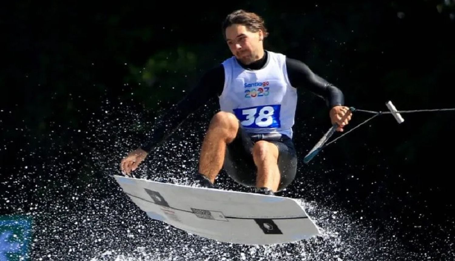 Otra vez desde el agua, Argentina sumó su segunda medalla de oro en Santiago