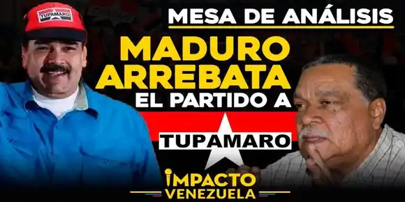 División en Tupamaros. También les quitan la tarjeta electoral