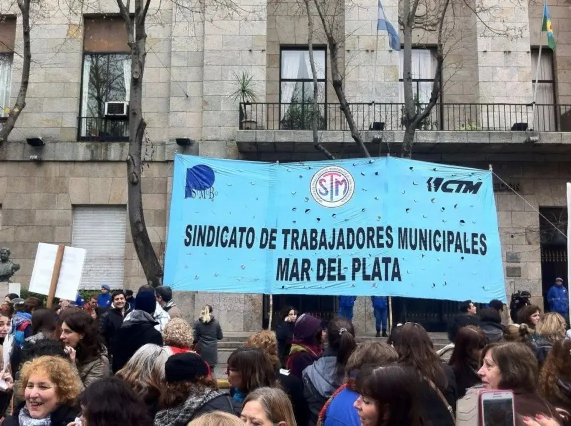 El conflicto entre el gremio y el municipio continua
