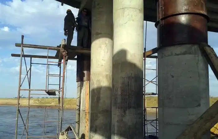 Habilitaron el puente sobre el Río Salado