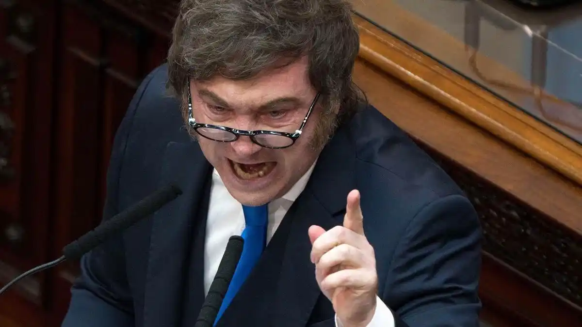 El presidente Javier Milei