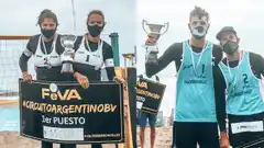 Beach volley en Tokio: Los entrerrianos Azaad y Gallay tienen fecha para el debut