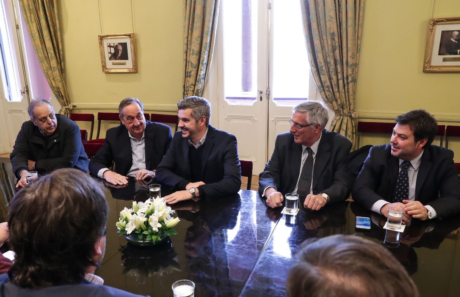 Lunghi avanzó en proyectos y encuentros con autoridades nacionales y provinciales