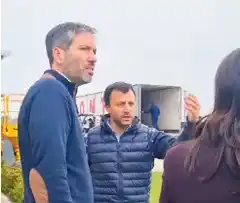 Sector privado: Müller recorrió la empresa modelo BACI