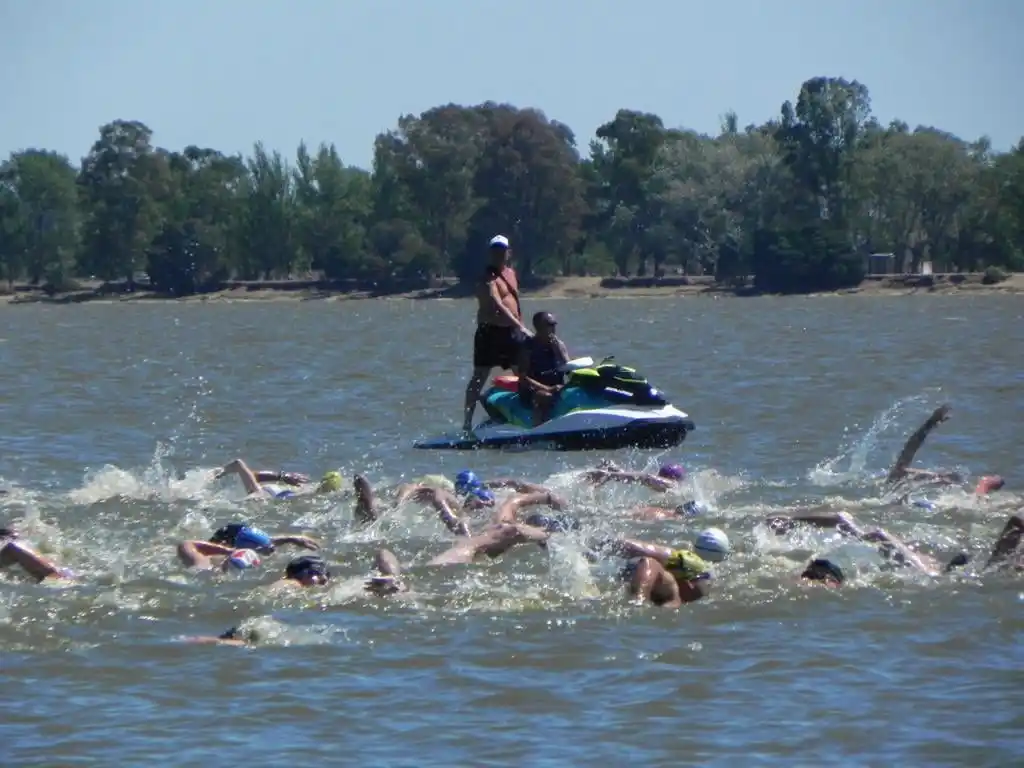 Este sábado se realizará una nueva fecha del circuito de Aguas Abiertas en Chascomús
