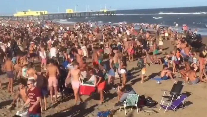 Pinamar fuera de control: refuerzan la presencia policial en playas
