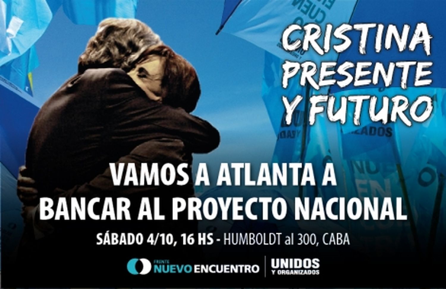 Elecciones 2015: Nuevo Encuentro reúne a su militancia en estadio de Atlanta