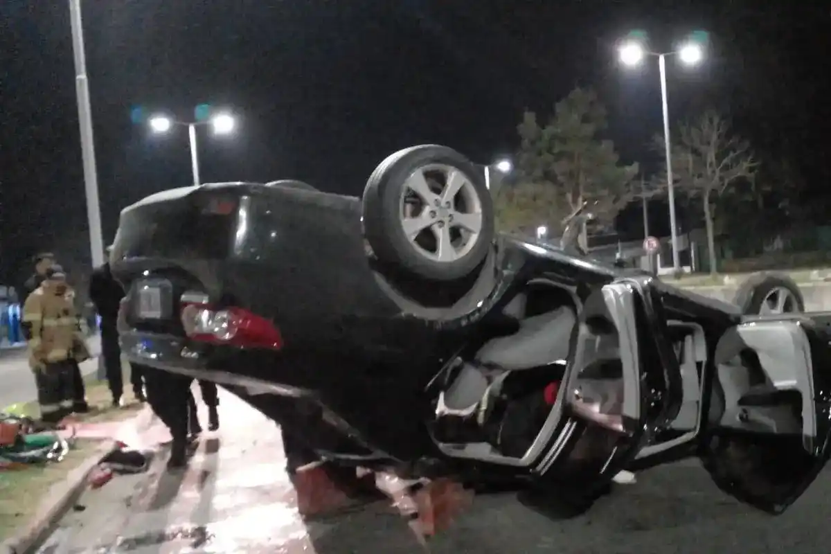 auto volcó - 3