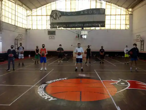 Jorge Newbery cerró su primera semana de trabajo