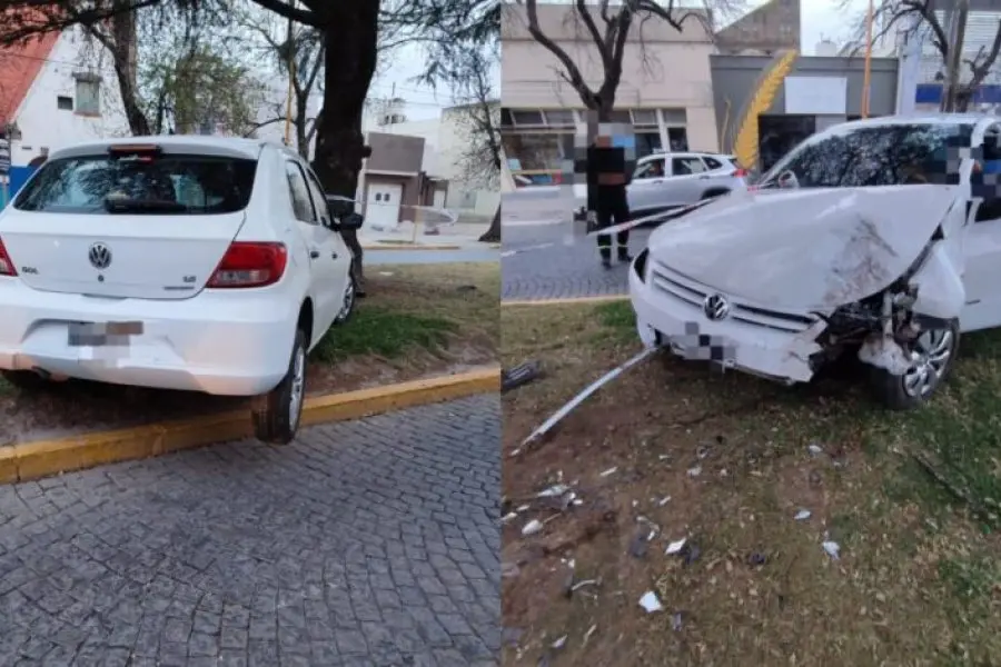 Graves lesiones para un joven que perdió el control del auto y chocó con un árbol