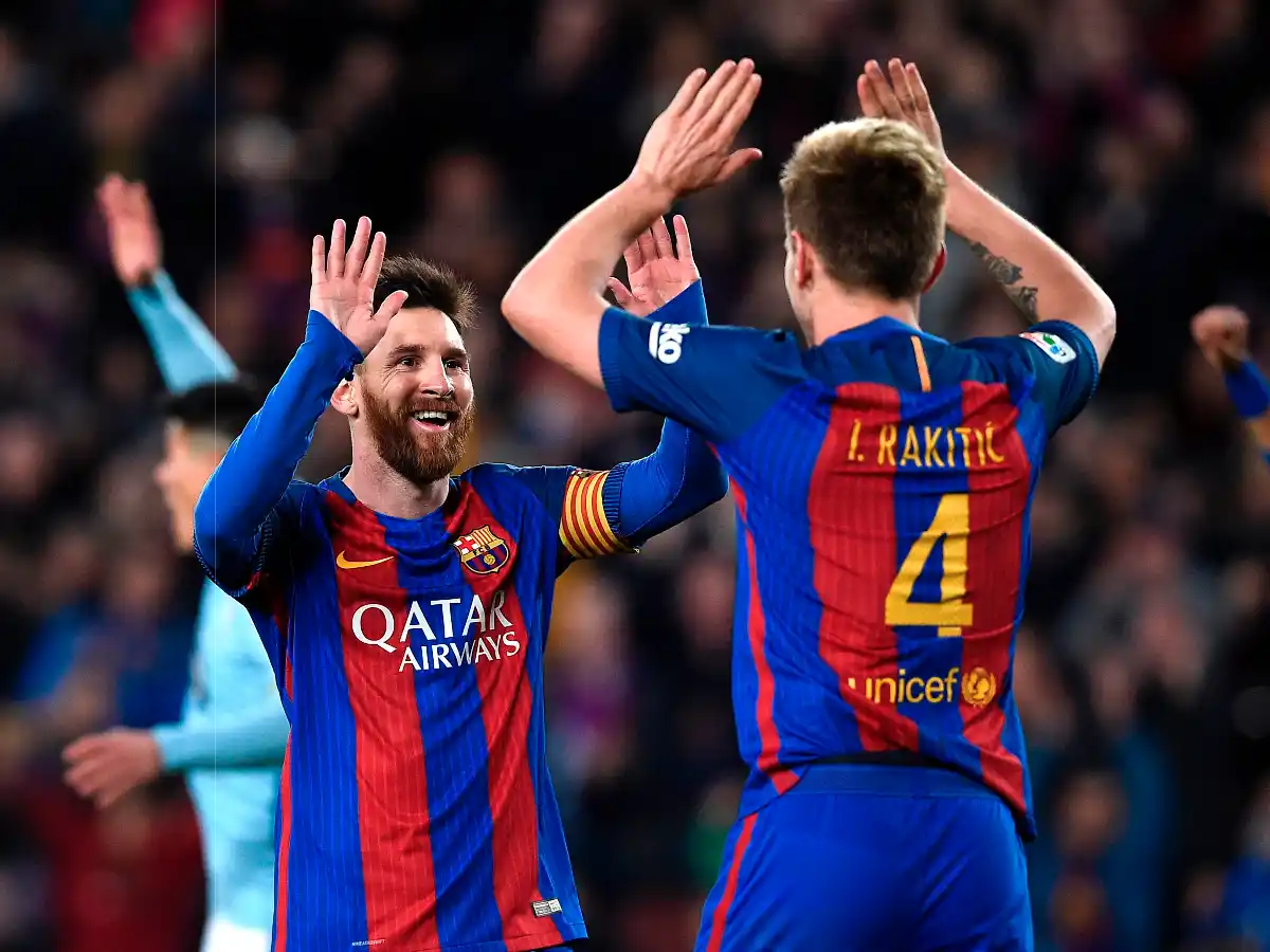 MESSI BRILLÓ EN EL CAMP NOU