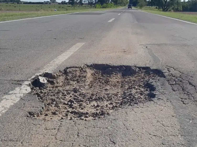 Vialidad Nacional advirtió que el 70% de las rutas están en mal estado y alertó por un tramo de Gualeguaychú