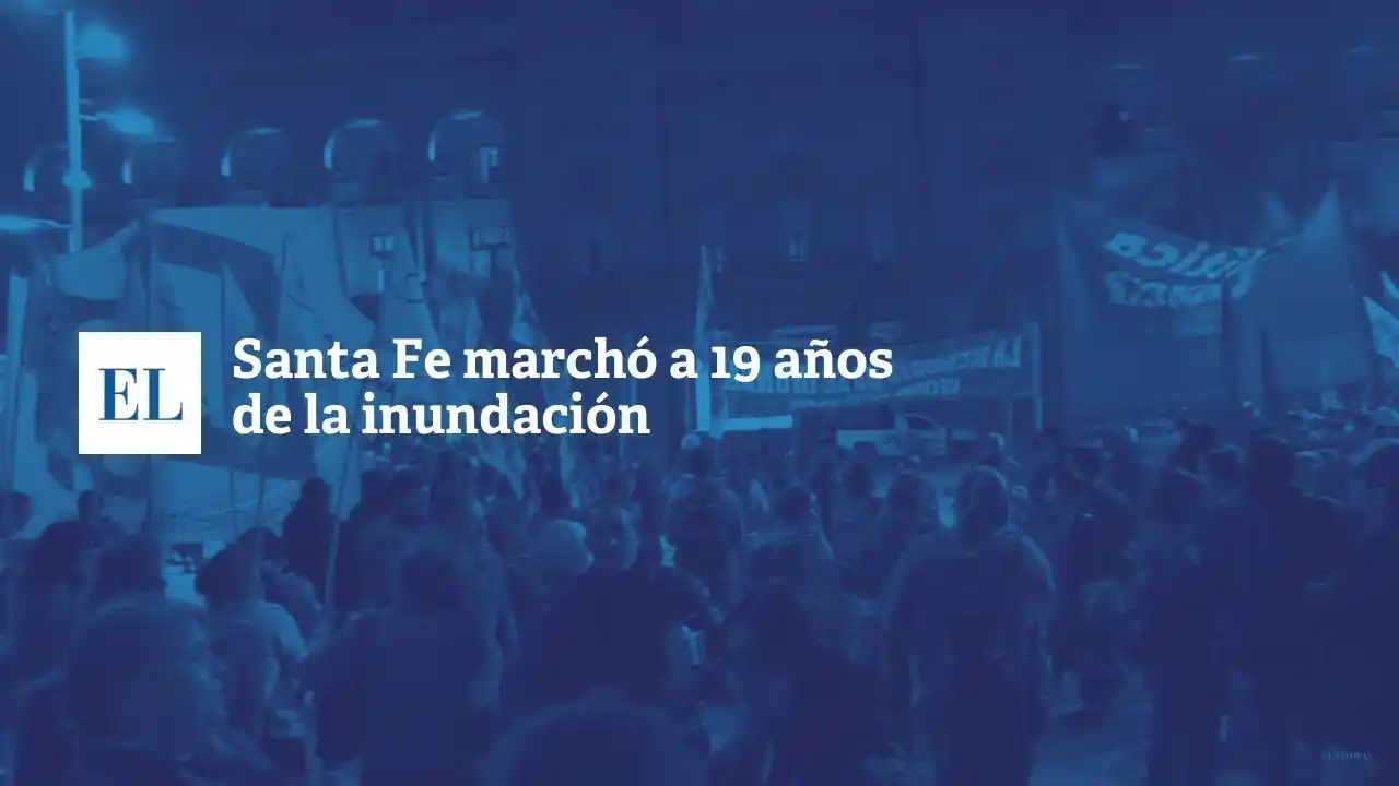 Santa Fe marchó a 19 años de la inundación