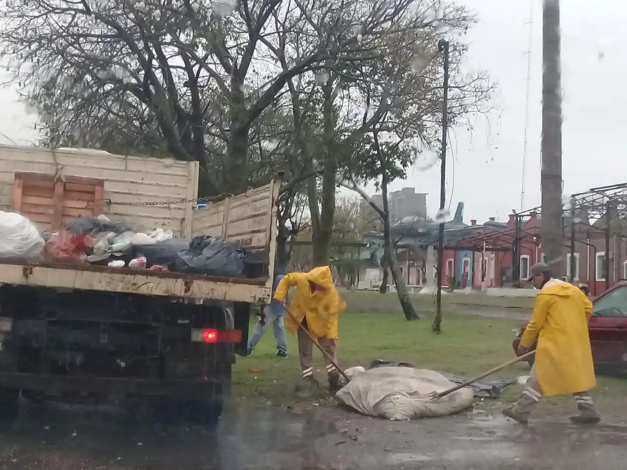 Informe de lluvia caída en la ciudad