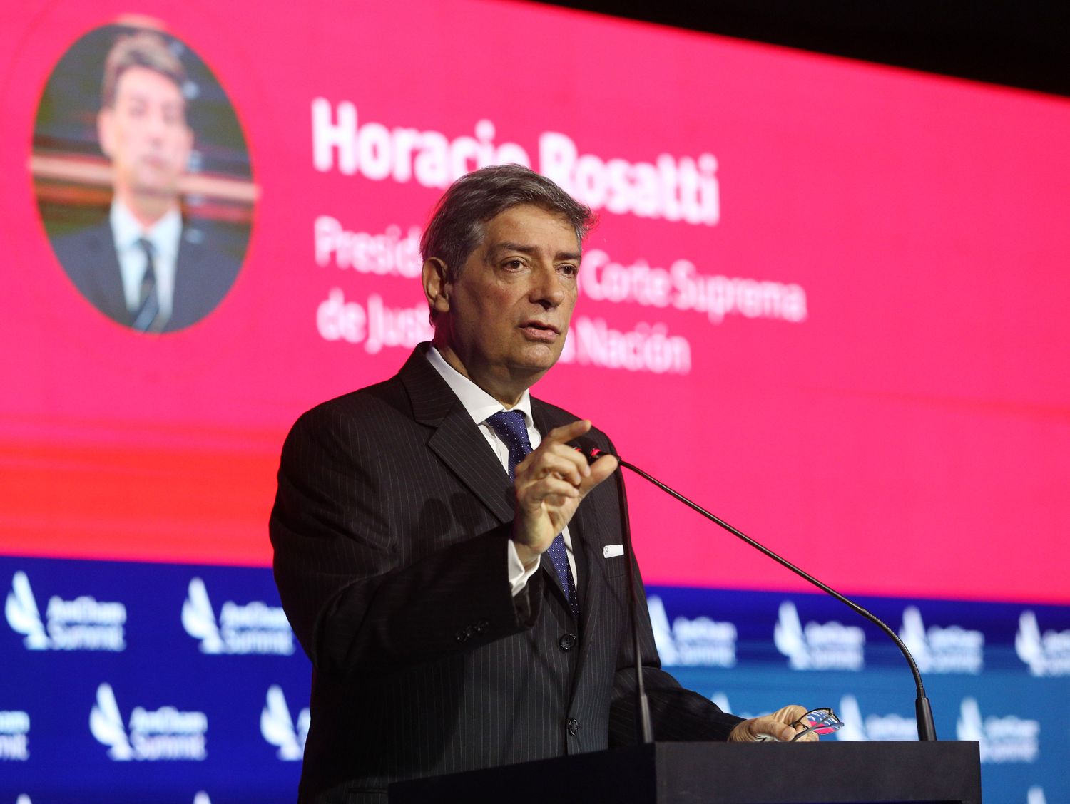 Horacio Rosatti, presidente de la Corte Suprema.