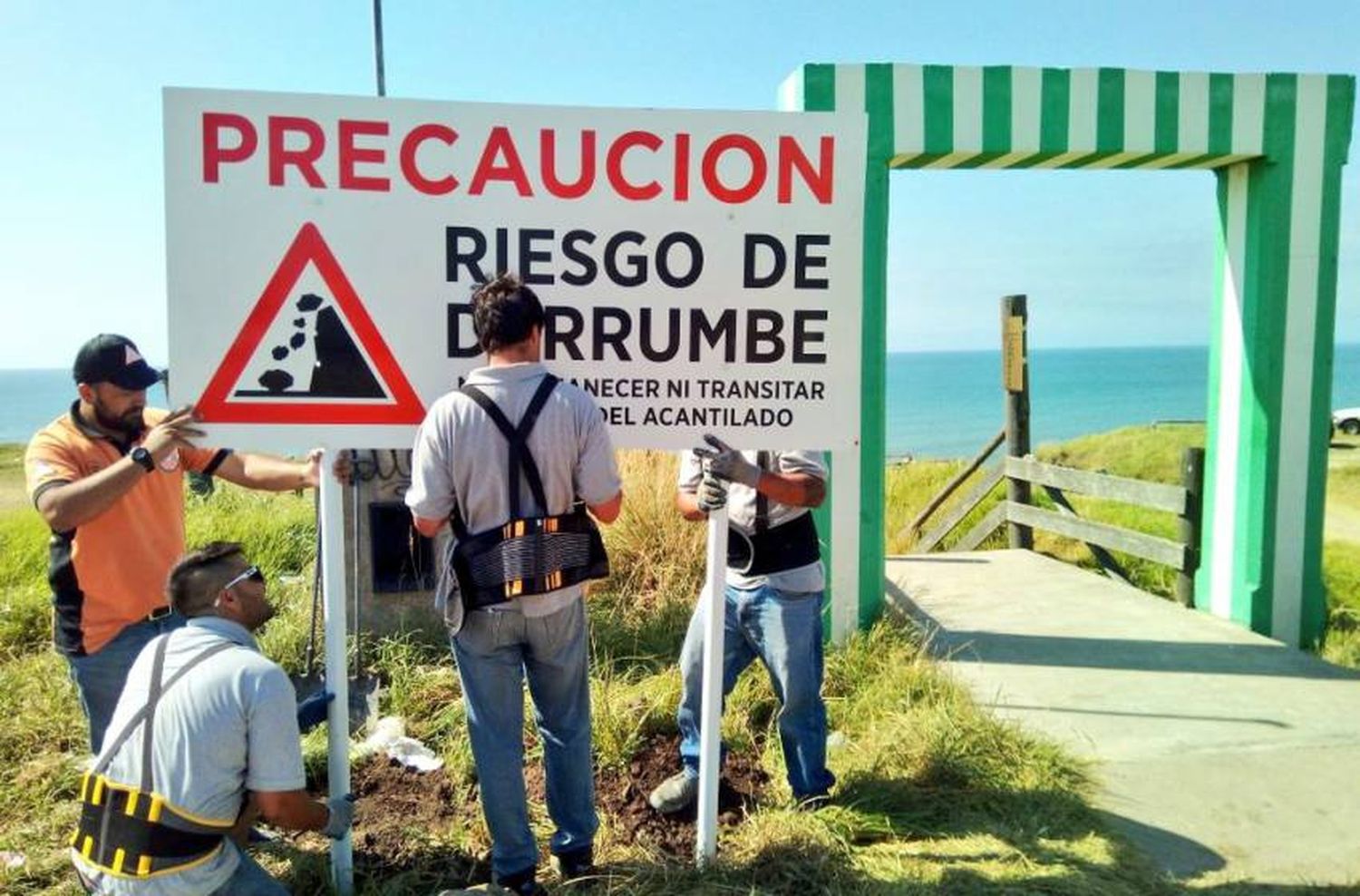 Playas: "El Municipio colocó carteles pero no se toma consciencia"