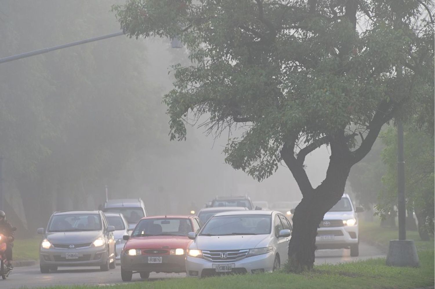 Jueves con niebla e inestabilidad en la ciudad de Santa Fe