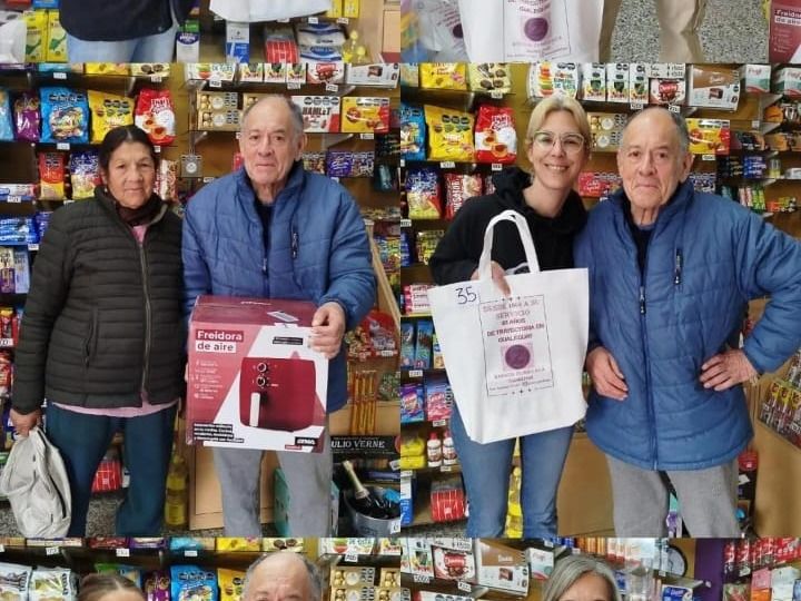 Kiosco Zubillaga celebró sus 61 años con sorteos y premios para sus clientes