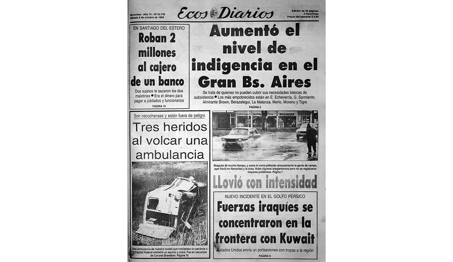 Sábado 8 de octubre de 1994