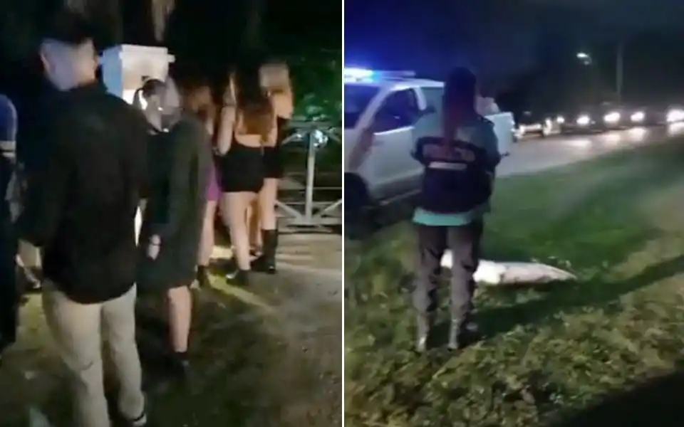 Desbaratan una fiesta clandestina multitudinaria en La Plata: Más de 800 personas en un predio sin habilitación