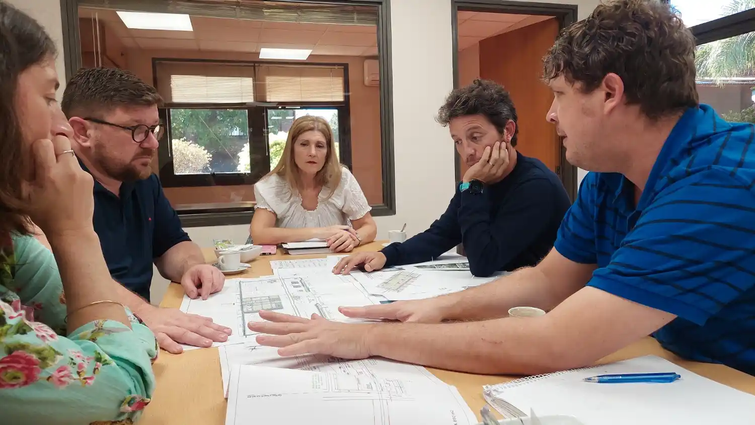 El Intendente Pinotti gestiona la recuperación del predio del ferrocarril de Sunchales