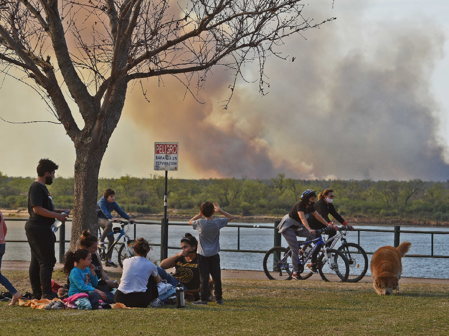 Cabandié denunció que en el delta del Paraná, "los productores prenden fuego cada tres o cuatro días"