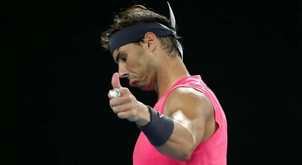 Rafael Nadal se despidió del Abierto de Australia