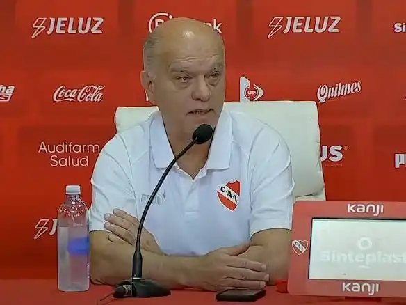 Grindetti habló tras el descargo ante la Conmebol.