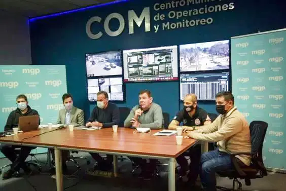 Habilitaron sistema que monitoreo patentes de autos
